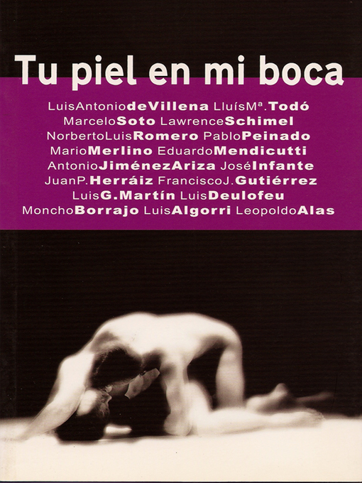 Cover image for Tu piel en mi boca